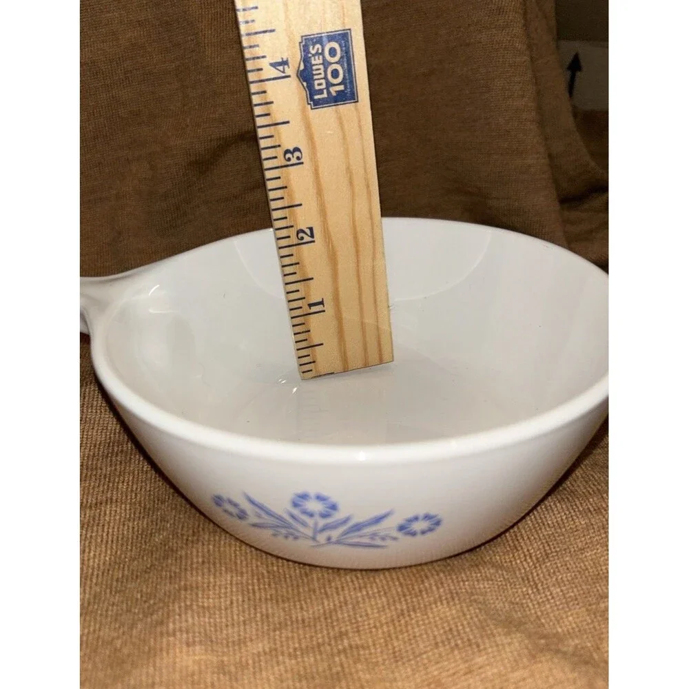 Vintage Corning Ware Blue Cornflower 1 Pint Sauce Pot P-81-B No Lid Pristine